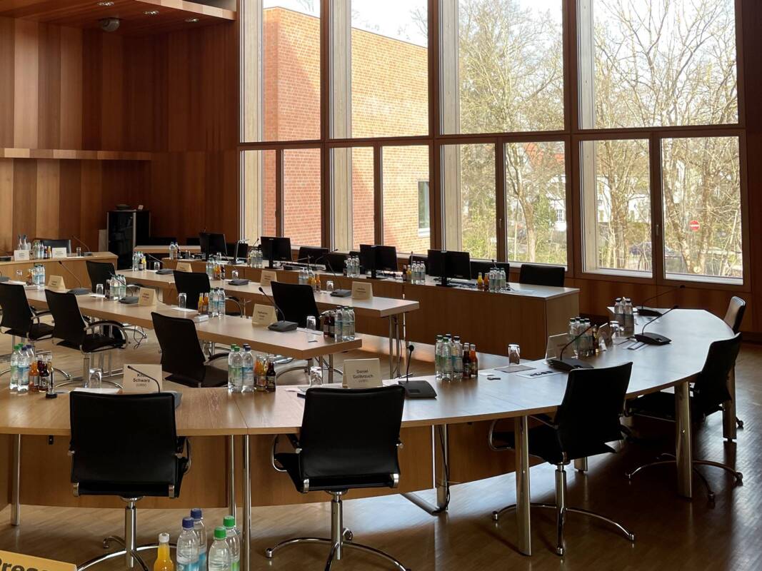 Sitzungssaal im Feldkirchner Rathaus