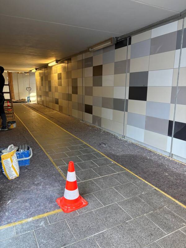 Umbauarbeiten am S-Bahnhof Feldkirchen