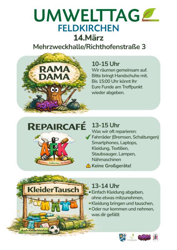 Plakat Umwelttage