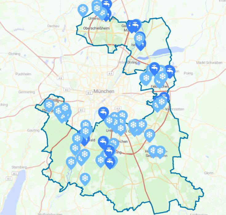 Kühlen-Orte-Karte