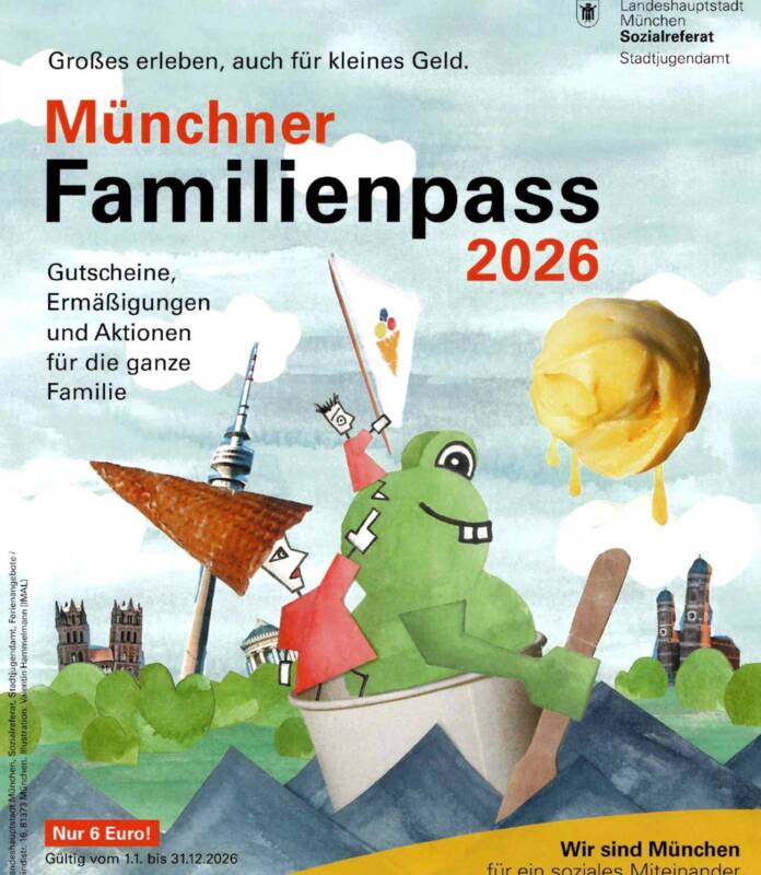 Familienpass 2026 Plakat