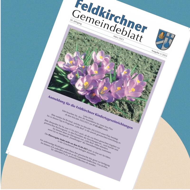 Gemeindeblatt der Gemeinde Feldkirchen