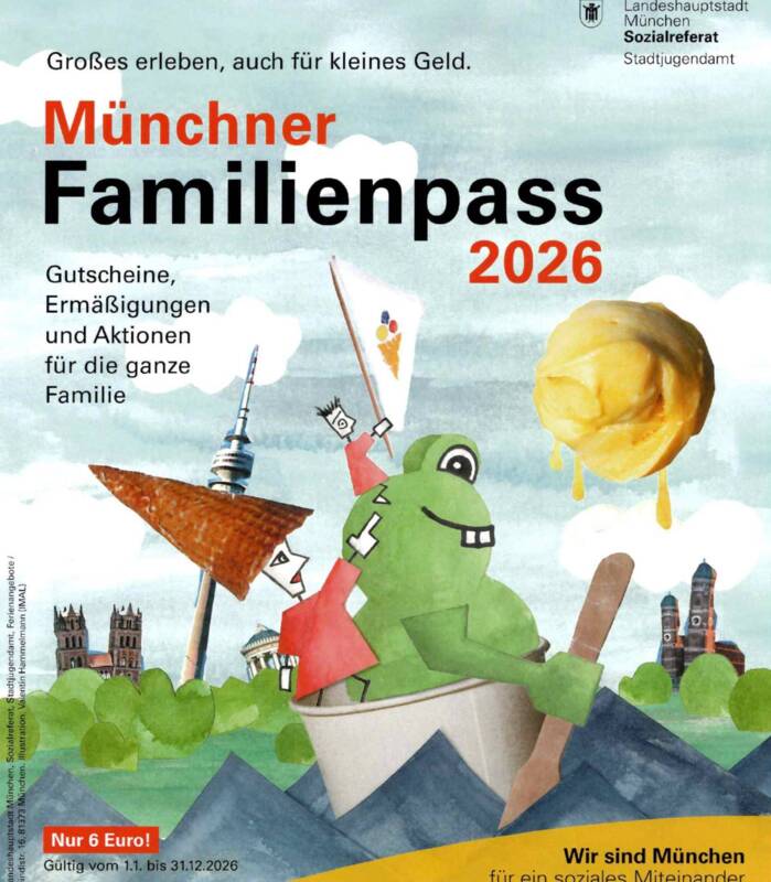 Familienpass 2026 Plakat